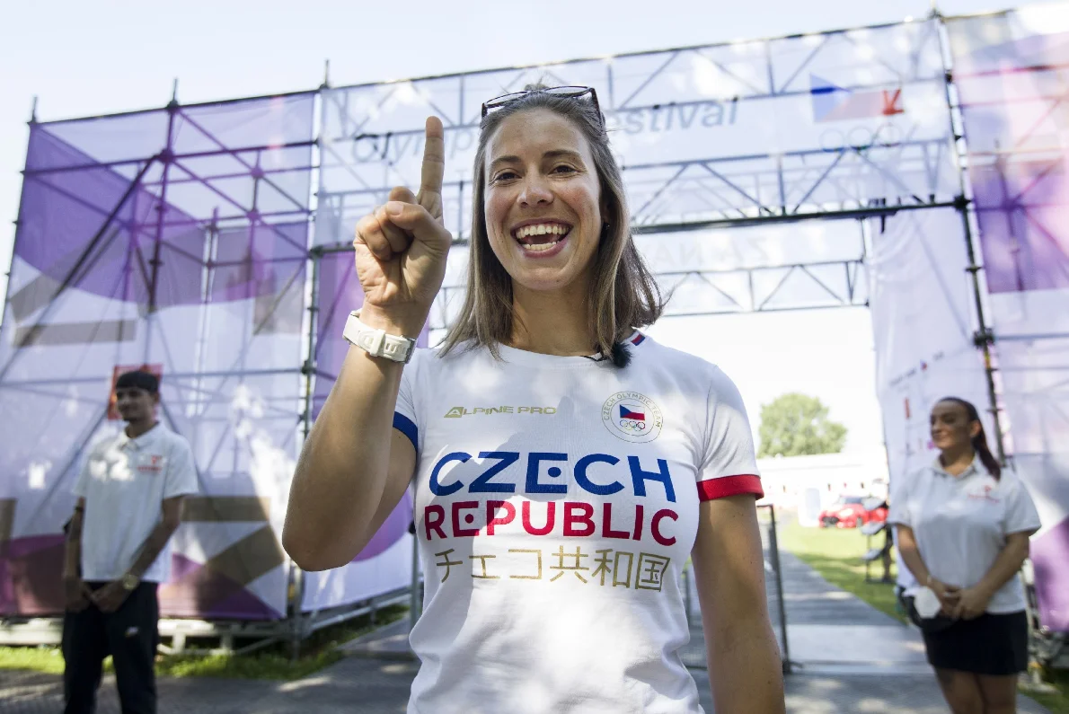 Eva Samková míří do olympijského epicentra v Česku. Přijďte se s ní setkat do Brna