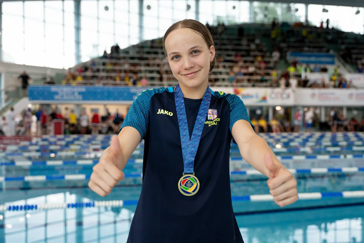 Kristýna Horská? Sledovala jsem každý její závod na evropském šampionátu, vzhlíží ke svému vzoru svitavská plavkyně